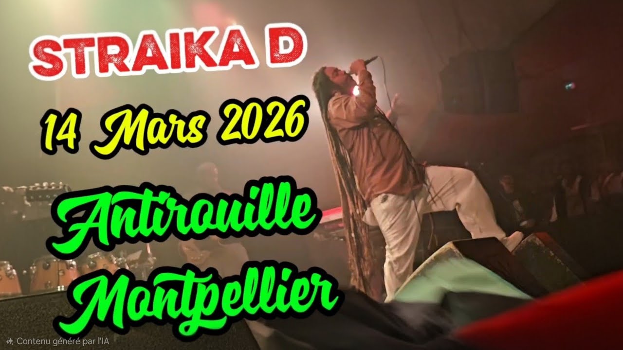 STRAIKA D - Live Int&eacute;gral &agrave; Montpellier (Concert Les Lions Indomptables 2026) 🦁🔥