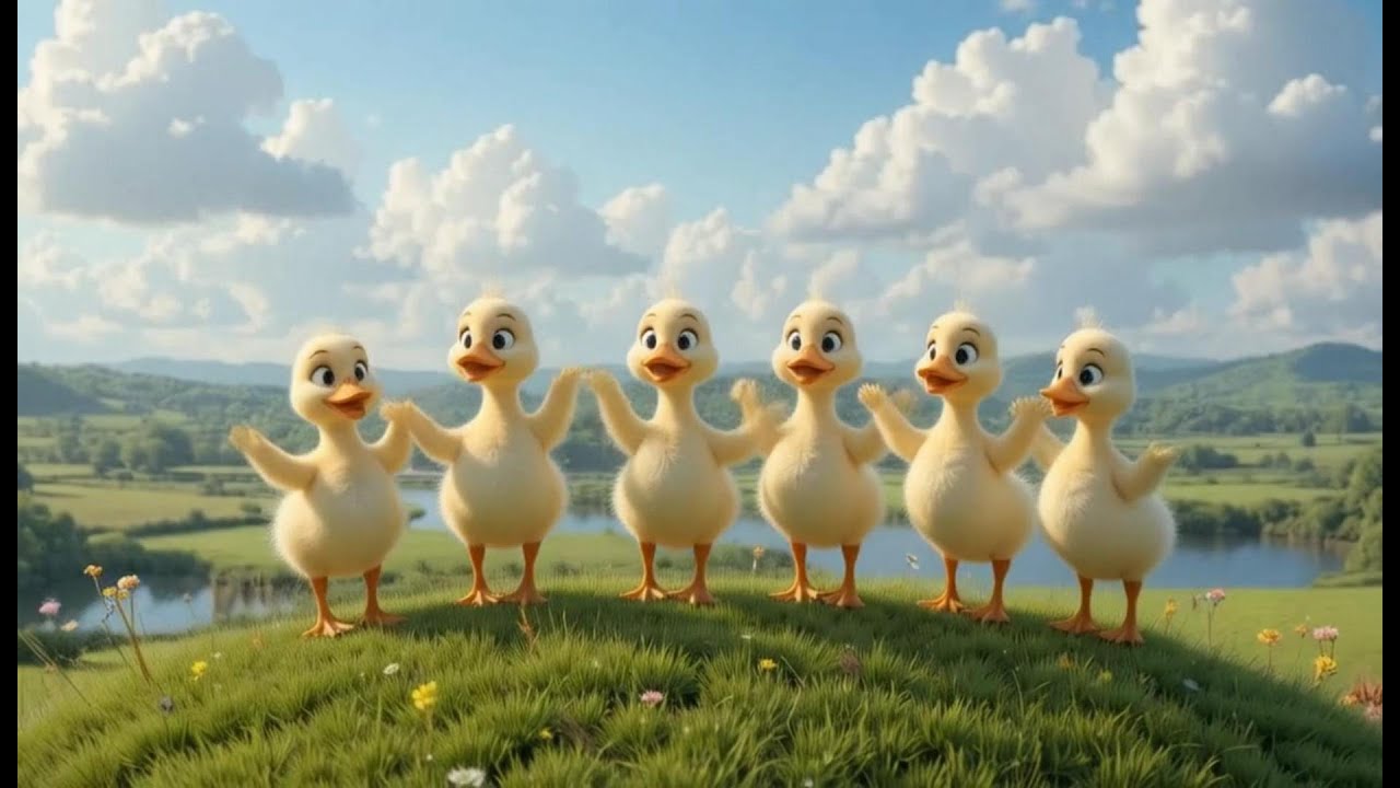 Five little duck | kids Song | Animals for Kids | Newborn Baby Songs & Nursery Rhymes
