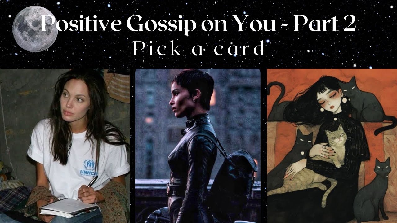 Positive things people are saying behind your back🍿😯 - tarot pick a card