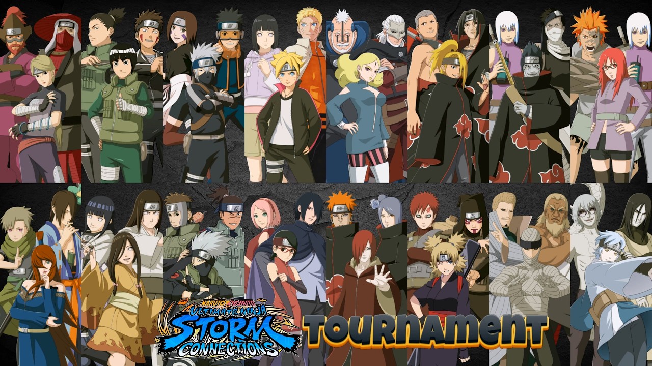 2th Naruto X Boruto Ultimate Ninja Storm CONNECTIONS three-man tournament in the round of 16