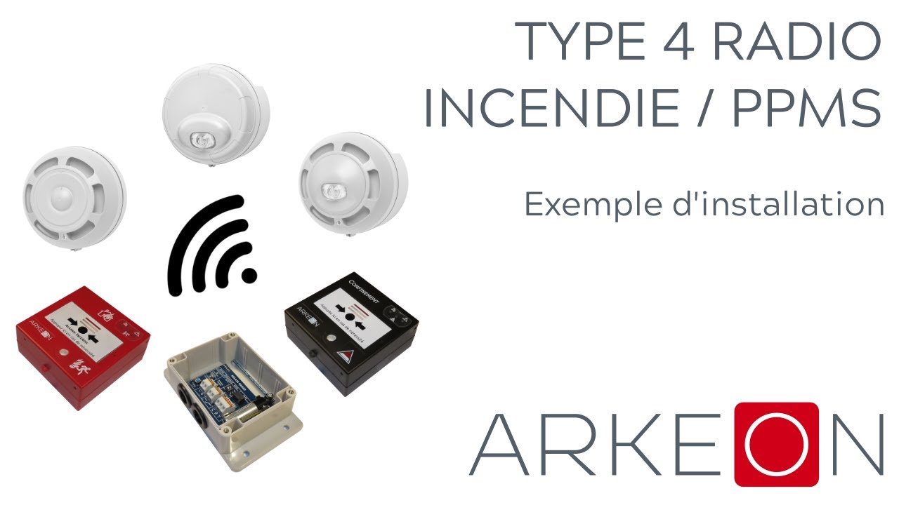 ARKEON Exemple d'installation Type4 radio