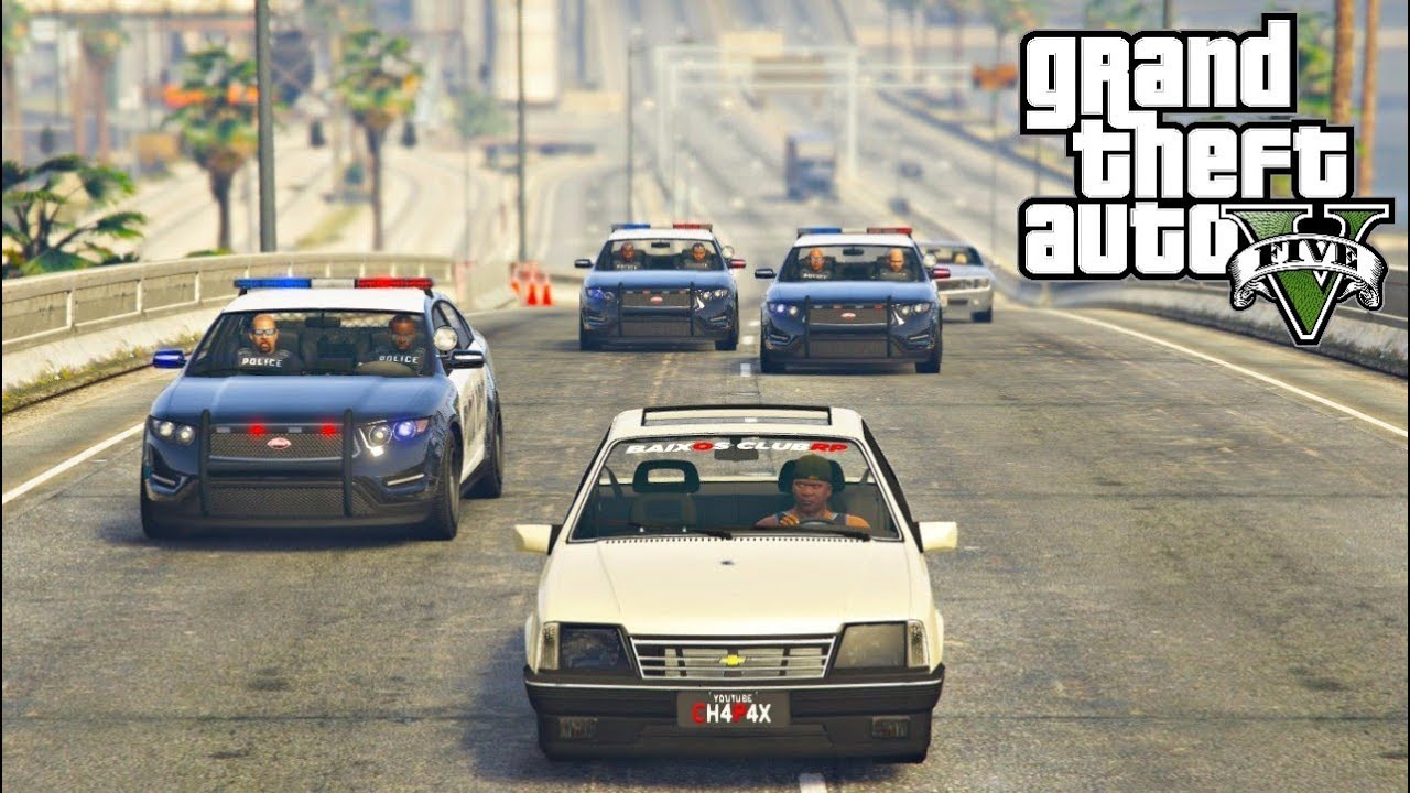 GTA V : FUGA INSANA COM O MONZA DO CH4P4X, A MAIS DIFÍCIL DE TODAS : GTA 5 MODS