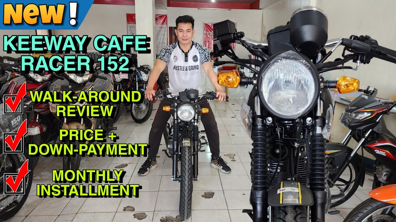 KEEWAY CAFE RACER 152 Poging Classic Bike