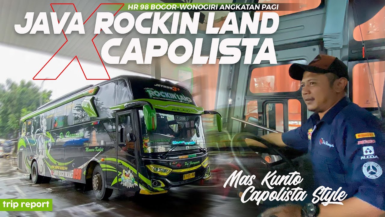 [ LARI PAGI ALA TEAM KEJAR TAYANG, CAPOLISTA STYLE !! ] Trip HR 98 Java Rockinland ft Mas Kunto