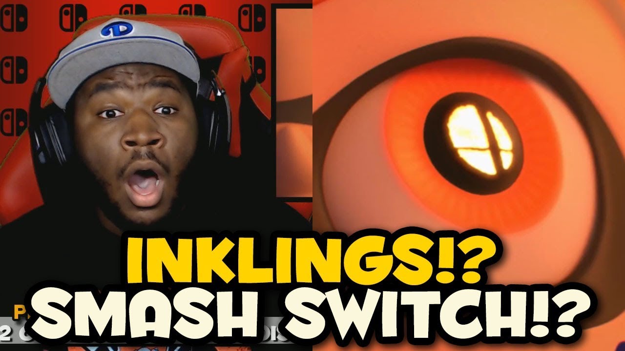 SMASH SWITCH REACTION!! Inklings from Splatoon in Smash!? @PKSparkxx