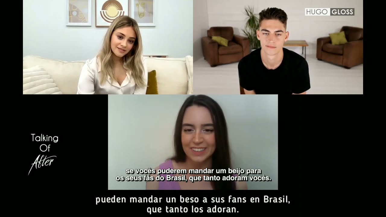 Entrevista a Hero Fiennes Tiffin y Josephine Langford para HugoGloss (subtitulado)| 