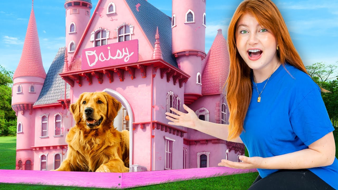 I BUILT My DOG Her DREAM House!