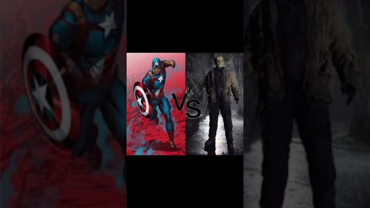 Jason voorhes vs capitan america, comparte,  suscribete y entra al canal reto 1000 suscriptores, 