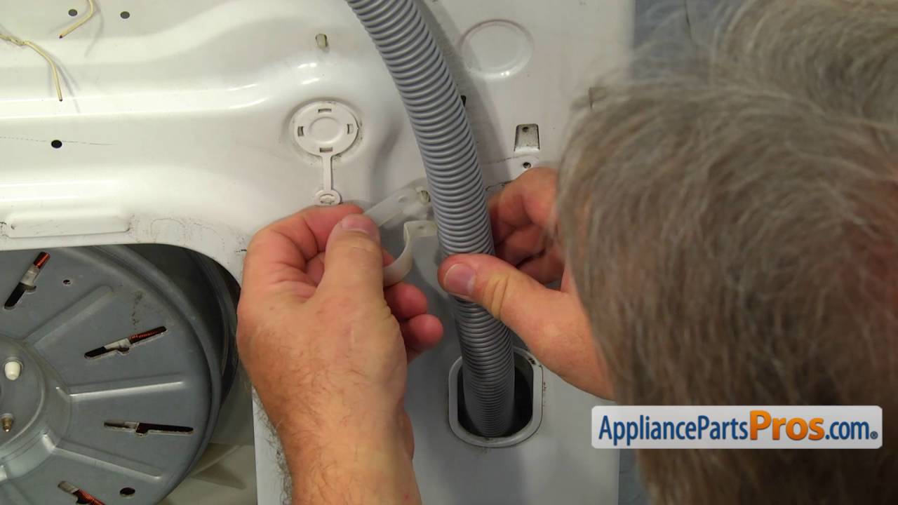 How To: LG/Kenmore Drain Hose Assembly 5214FR3188G
