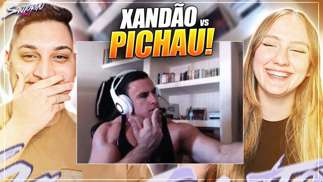 XANDÃO VS PICHAU COMPLETO: O HD PERDIDO DE 3 MIL REAIS - REPOST - REACT EM CASAL