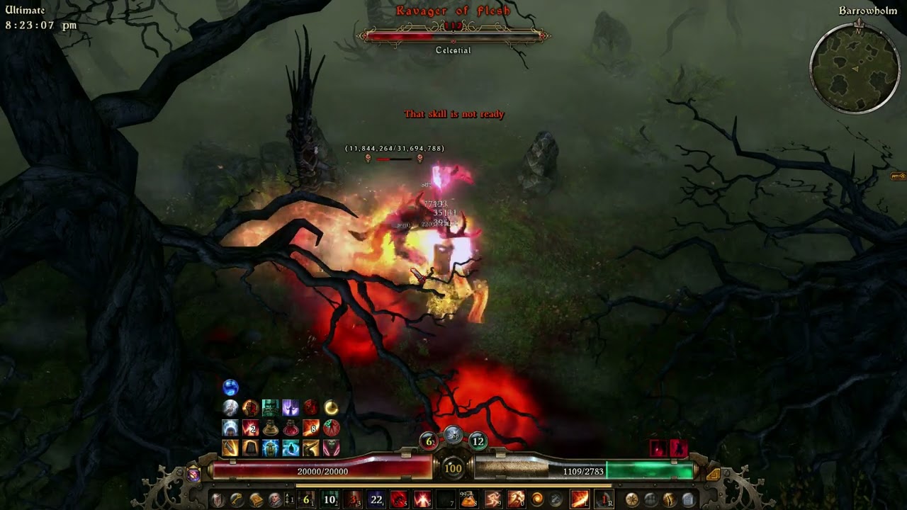 Cairn's Vengeance - Retaliation Warlord - Ravager of Flesh Kill - Grim Dawn 1.2.1.5