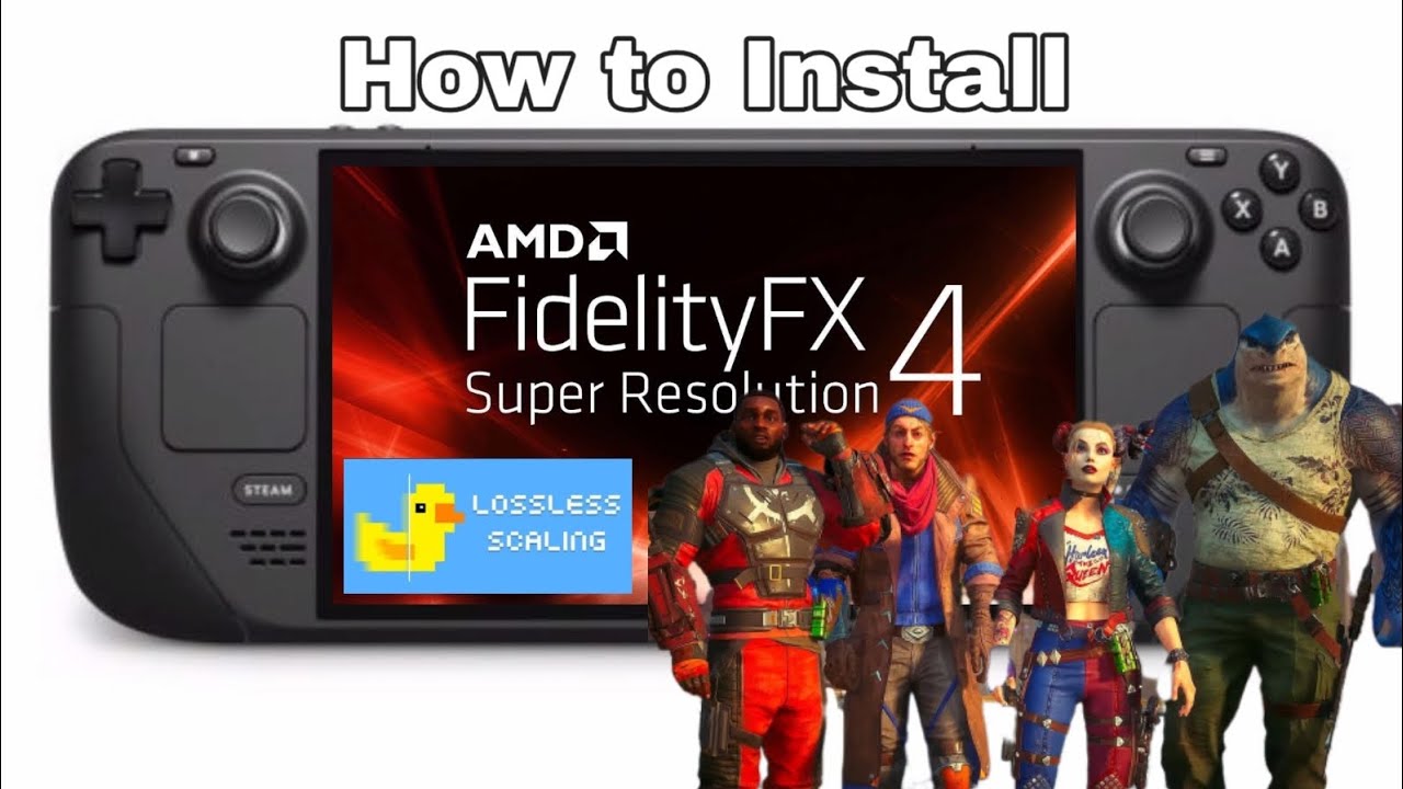 How to install FSR 4 on Steam Deck | Filipino Guide and Gameplay Demo