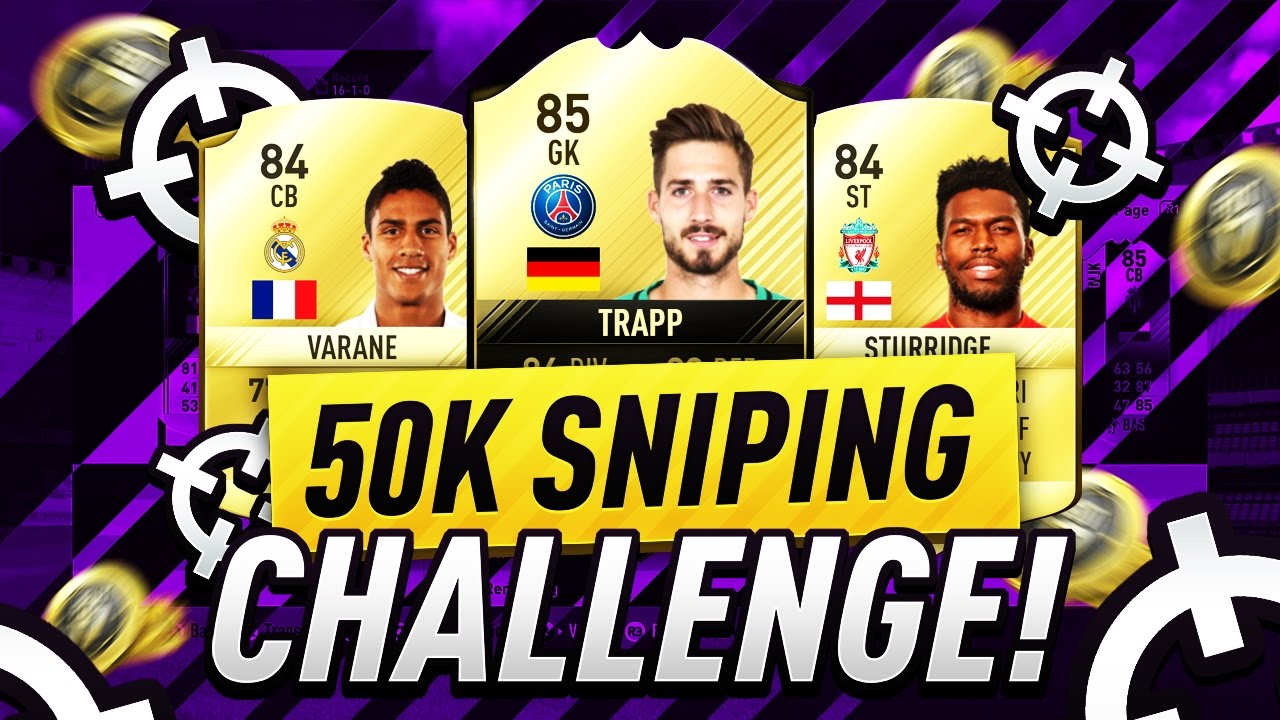 FIFA 17 | ЧЕЛЛЕНДЖ ПО СНАЙПИНГУ НА 50 ТЫС. ПРОТИВ JACK54HD