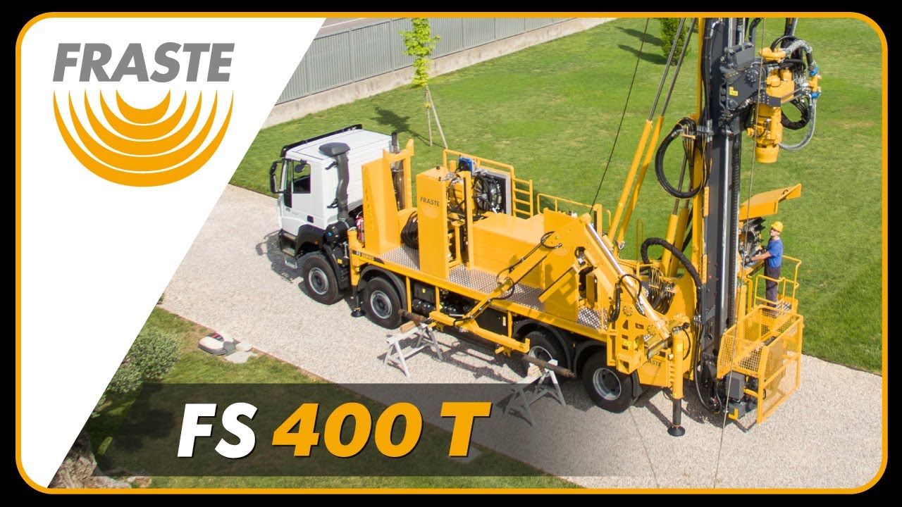 FRASTE FS 400 T, drilling rig for water well