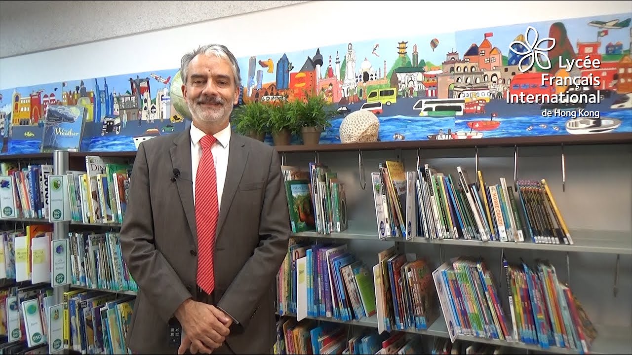LFI/FIS students interview Dr. Bonin, Head of School