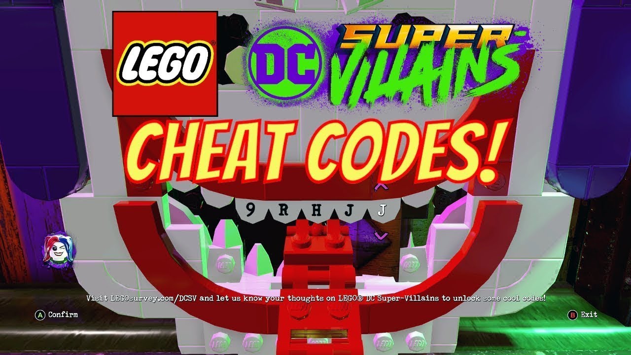 LEGO DC SUPER-VILLAINS - Códigos de Trapaça (Cheat Codes)