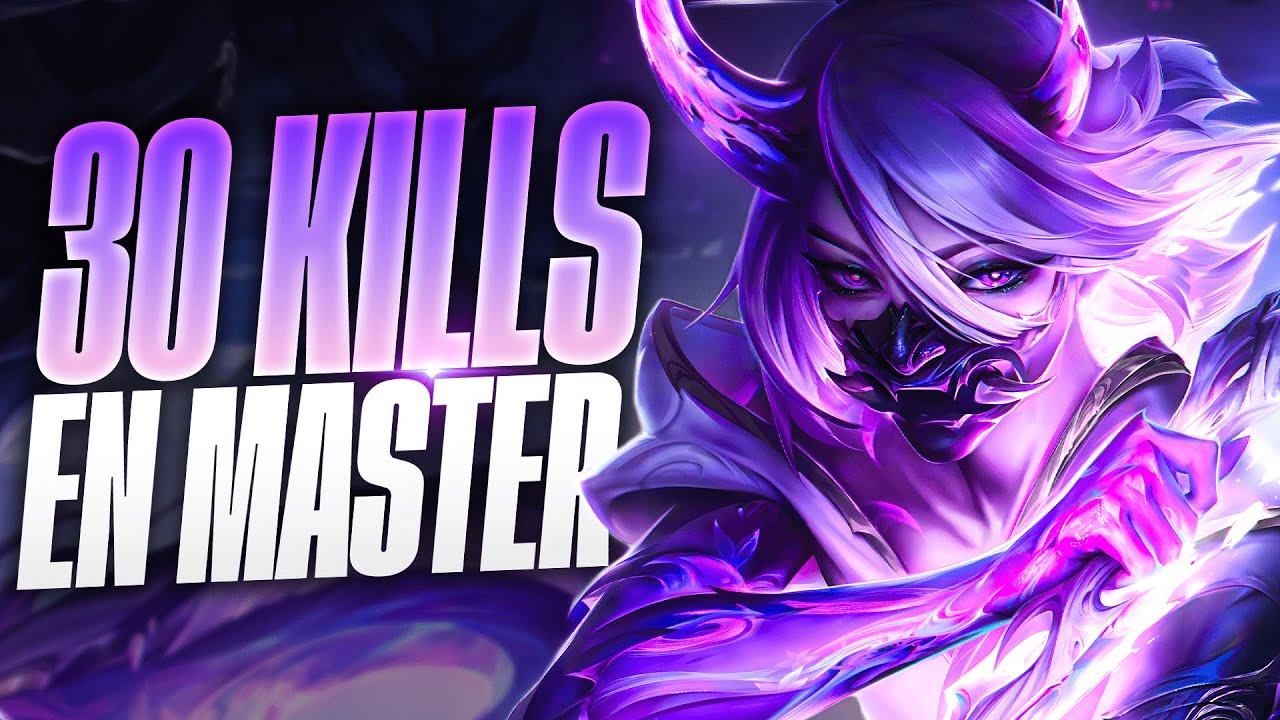 Je te montre COMMENT VRAIMENT 1VS9 avec Akali ! (30 kills en master)