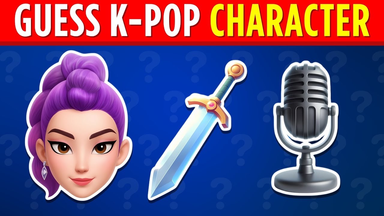 K Pop Demon Hunters Quiz 🎯 | Can You Guess Them All?