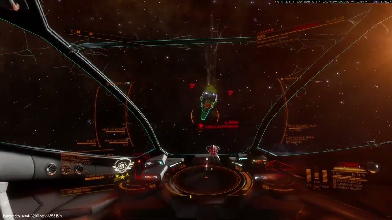 Viper Mk III vs Federal Corvette (PvP)
