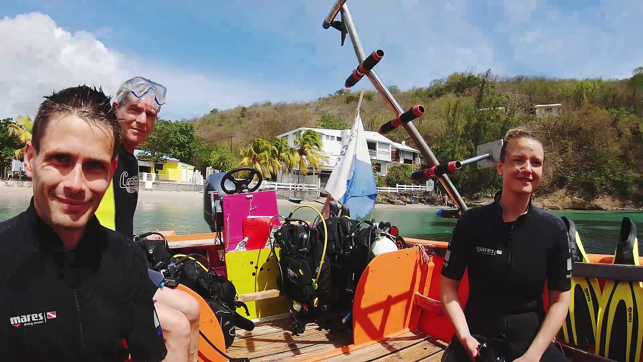 Plongée sur le site Pointe Lézard avec le Club Bubble Dive  martinique 07 05 19