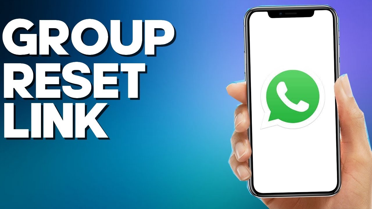 How to Reset Group Reset Link Settings on Whatsapp