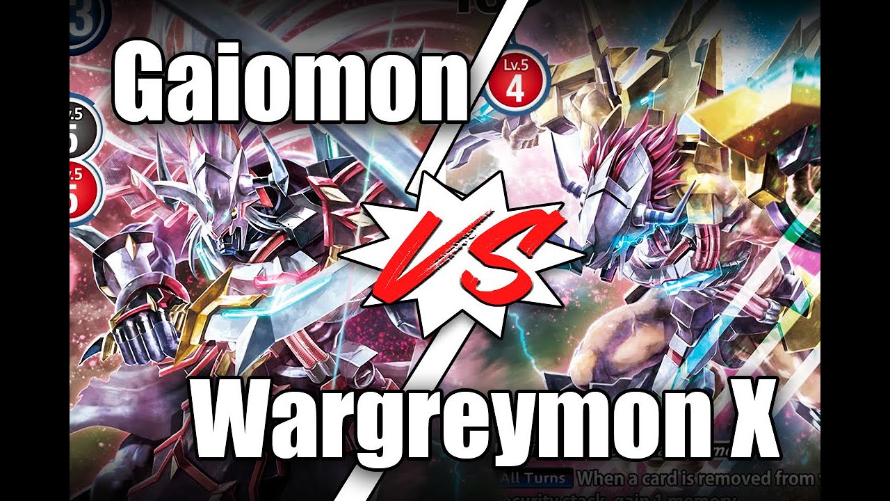 Gaiomon vs Wargreymon X Local Finals! | DCG EN BT9 Format
