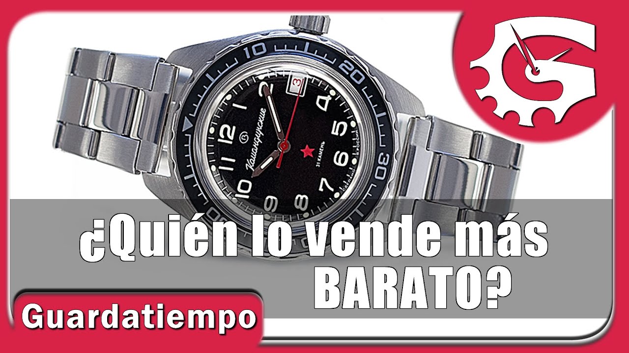 Descubriendo la TIENDA ONLINE M&Aacute;S ECON&Oacute;MICA de relojes VOSTOK. Meranom vs Vostokinc vs Komandirskie