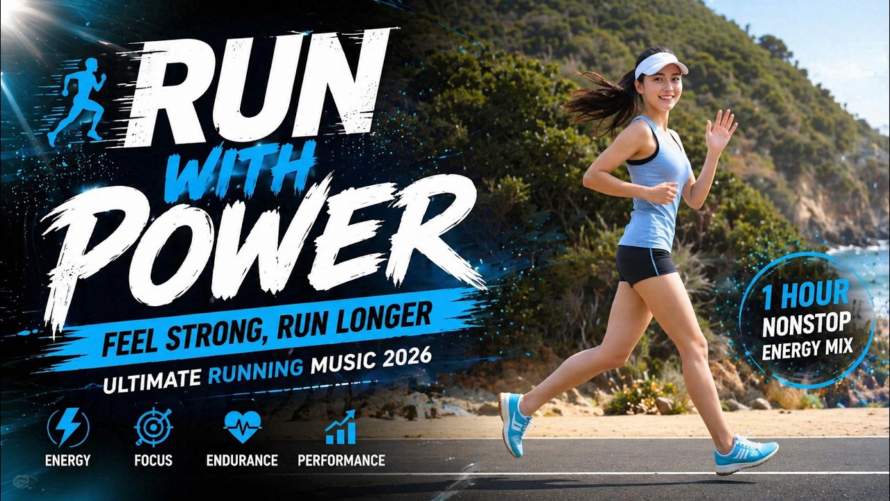 Running Music 2026: Best Neon Night Run Mix, Deep House Beats & Elite Endurance Stamina 🏃&zwj;♂️✨
