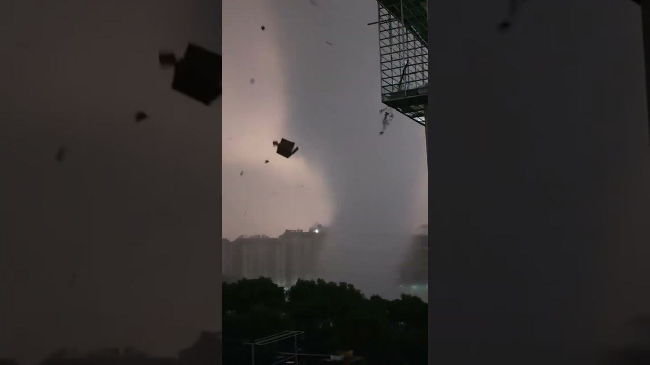 Inside the Huanggang, Hubei, China Tornado July 6, 2026
