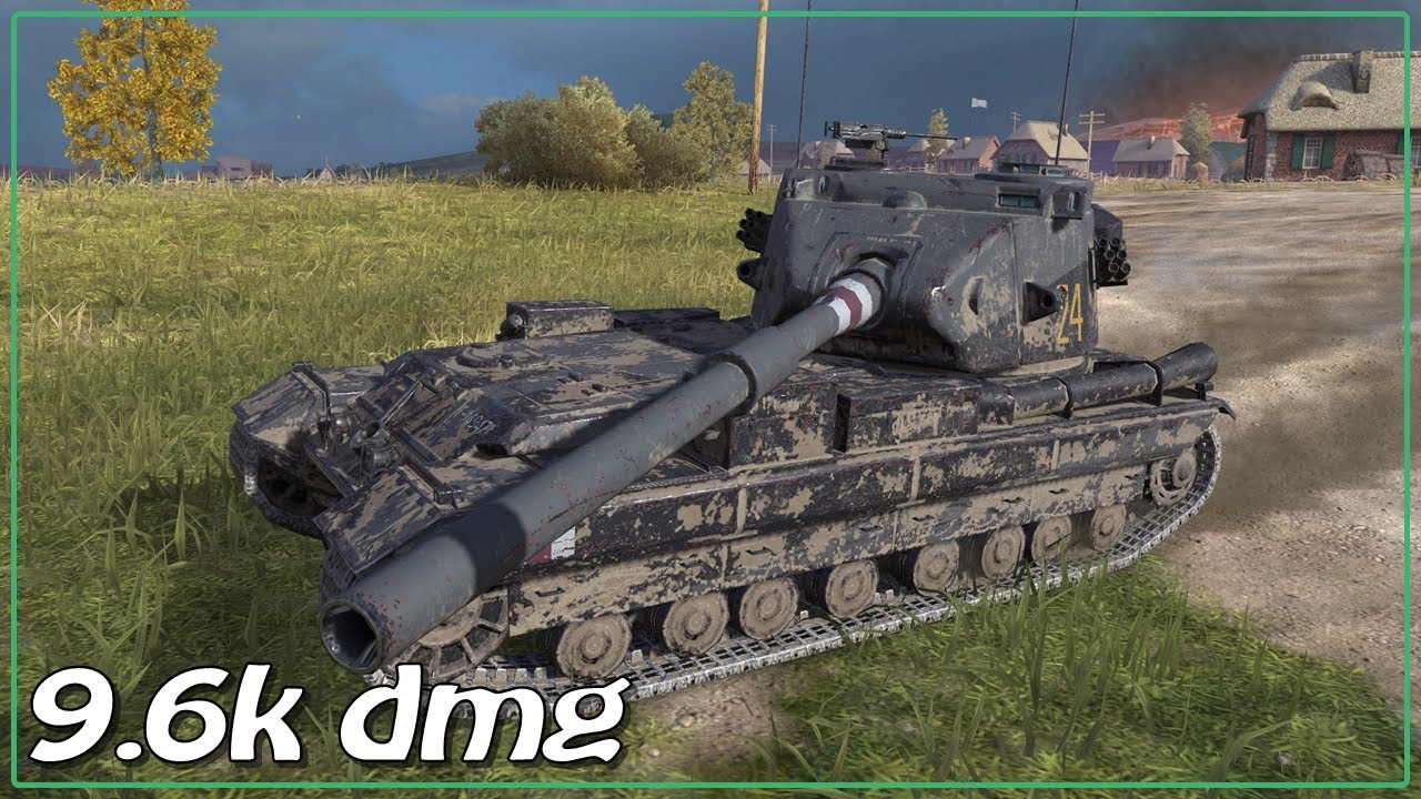 FV215b 183 Hammer • 3 frags • 9.6k dmg • WoT Blitz
