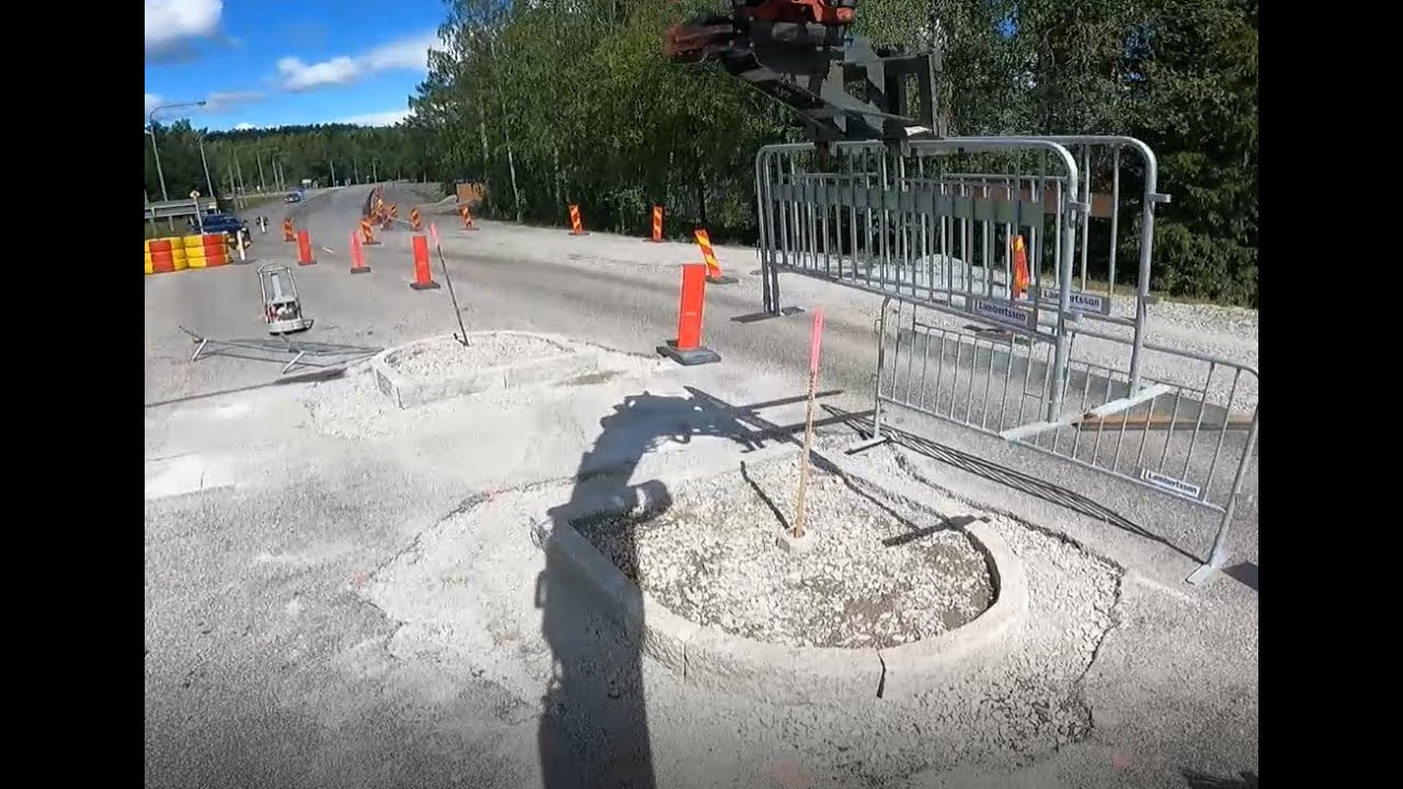 Huddig 1260B, Crosswalk test movie
