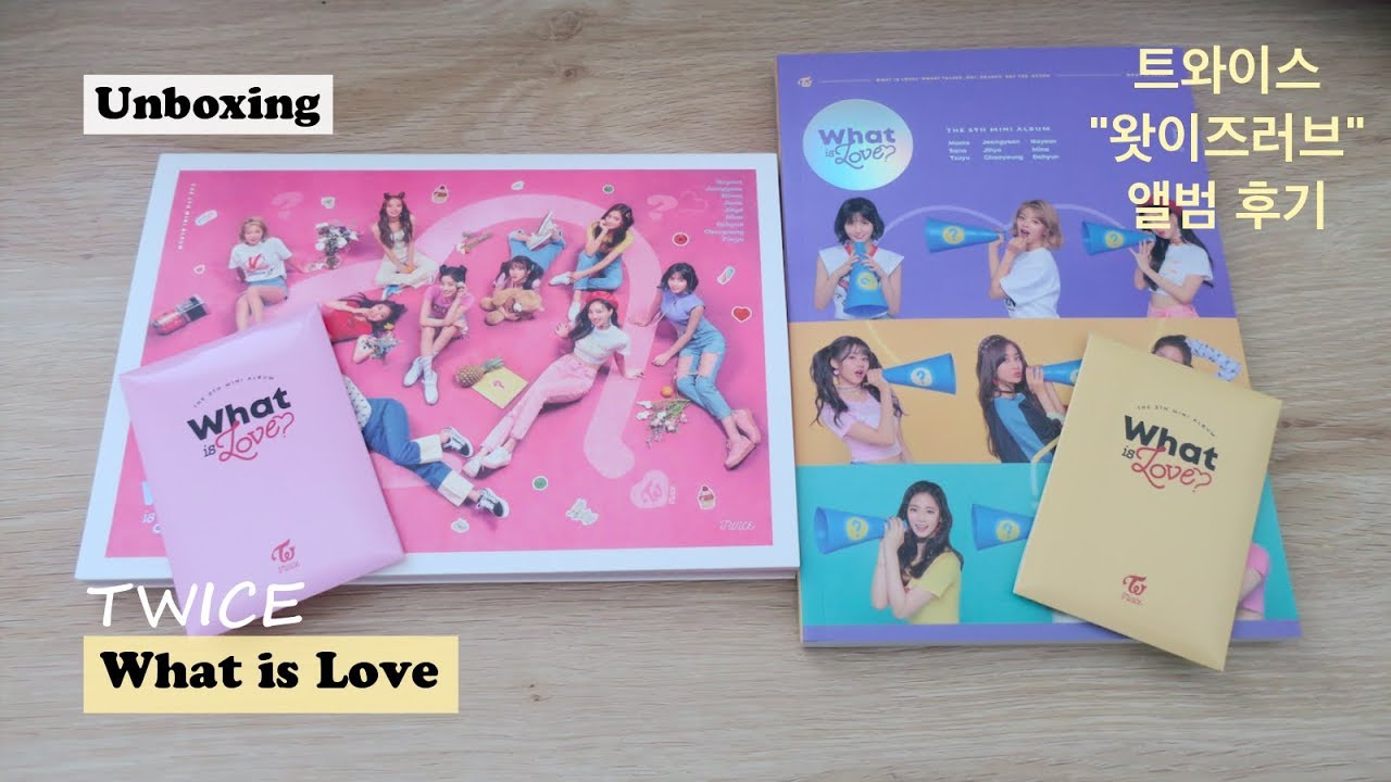 Unboxing ♡ TWICE What is Love? (5th Mini Album) _ 트와이스 왓이즈러브 앨범 후기