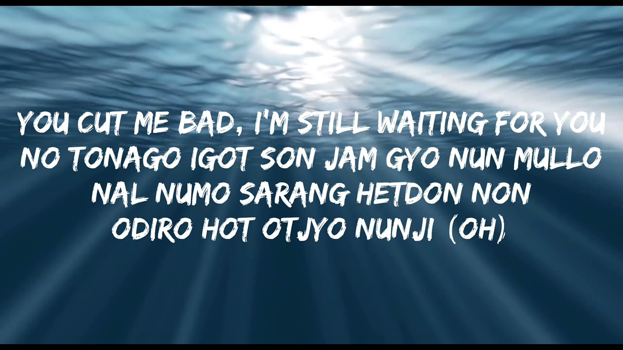 WOODZ - 'DROWNING' [ Easy Lyrics ]