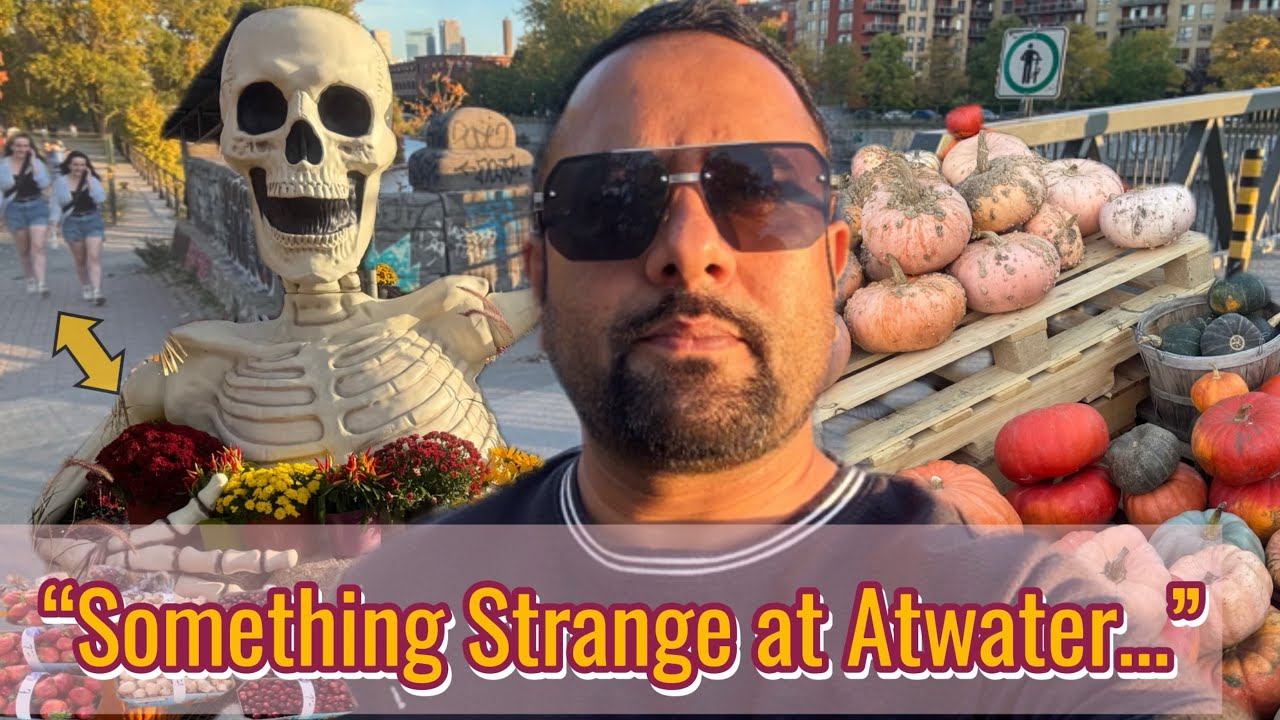 I Found Something Unexpected at Atwater Market… 🍁 | Montreal Fall Cinematic Vlog.
