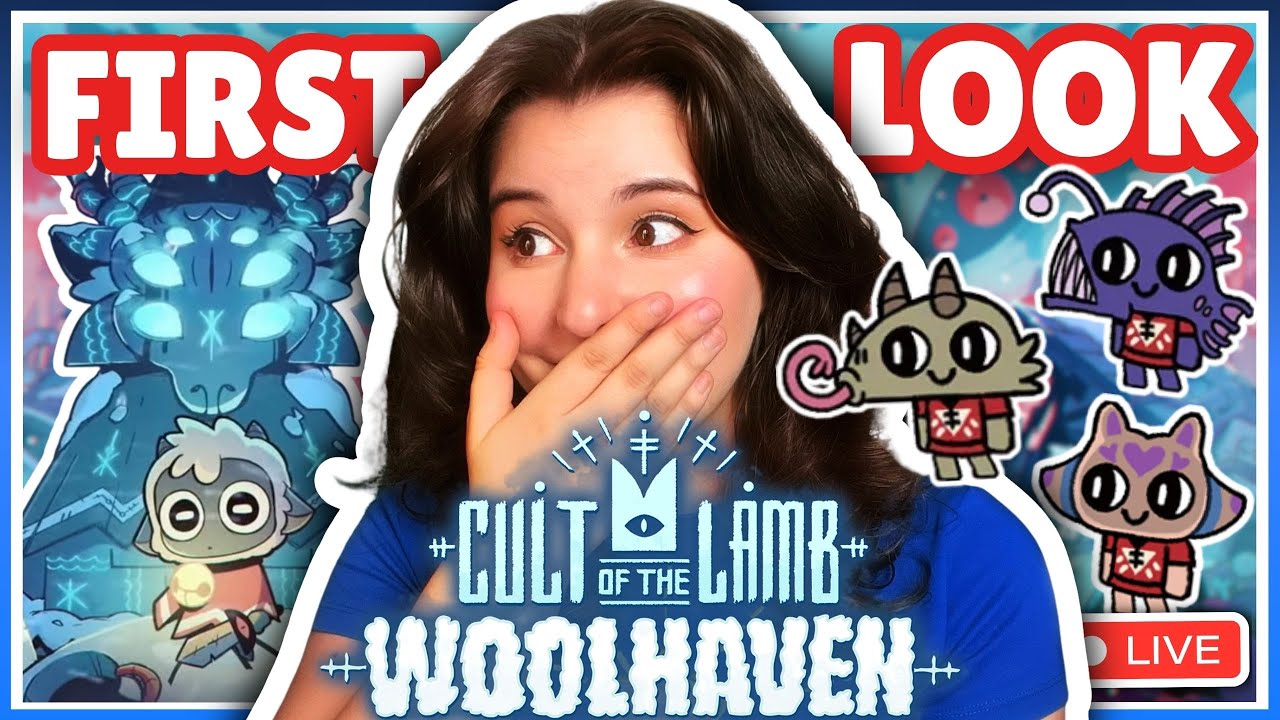FIRST LOOK at CULT OF THE LAMB WOOLHAVEN ❄️🩸
