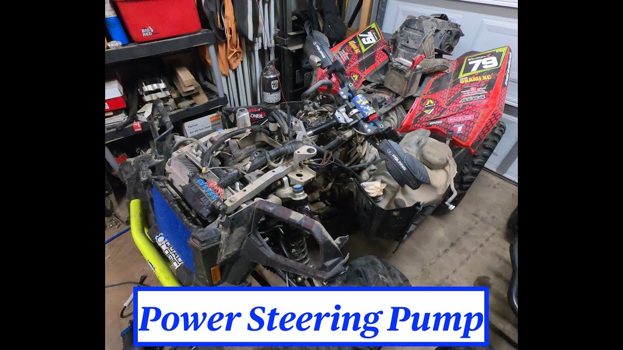 2018 Polaris Scrambler 1000 XP Power Steering Pump Replacement - Aftermarket NICHE Pump.