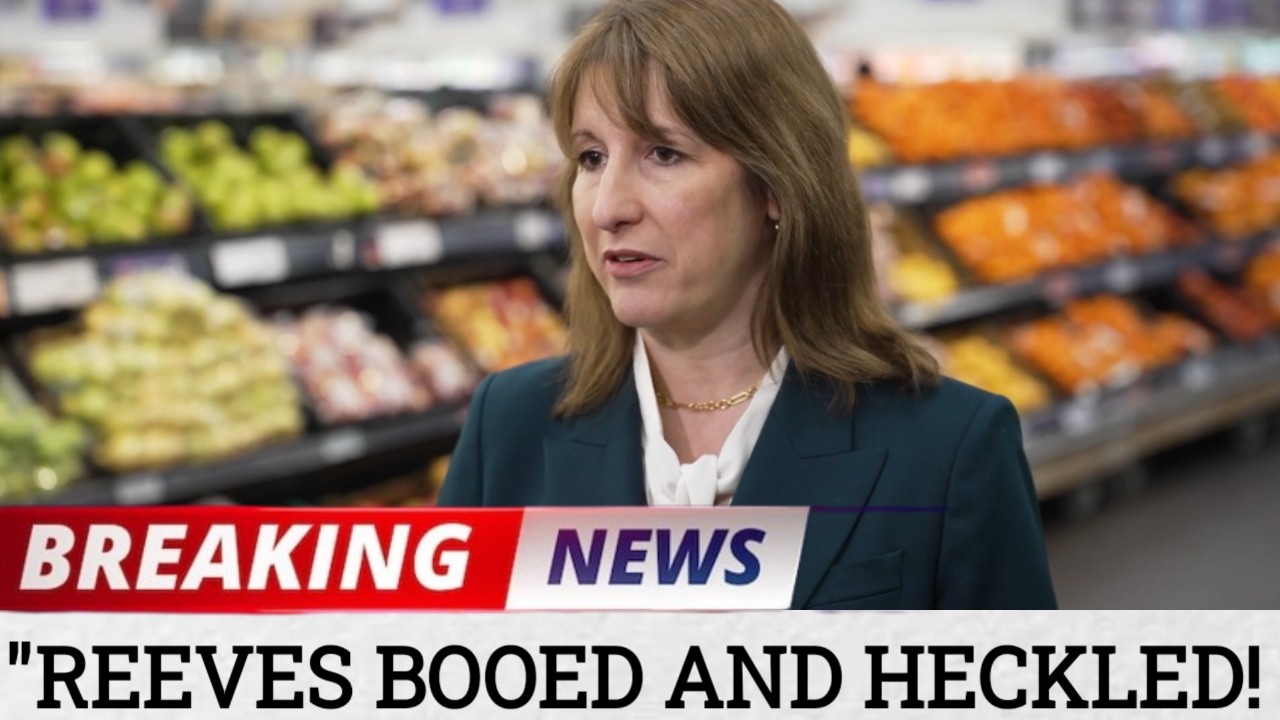 RACHEL REEVES BOOED AND HECKLED IN SAINSBURY’S CHAOS – LABOUR’S NIGHTMARE HAS BEGUN