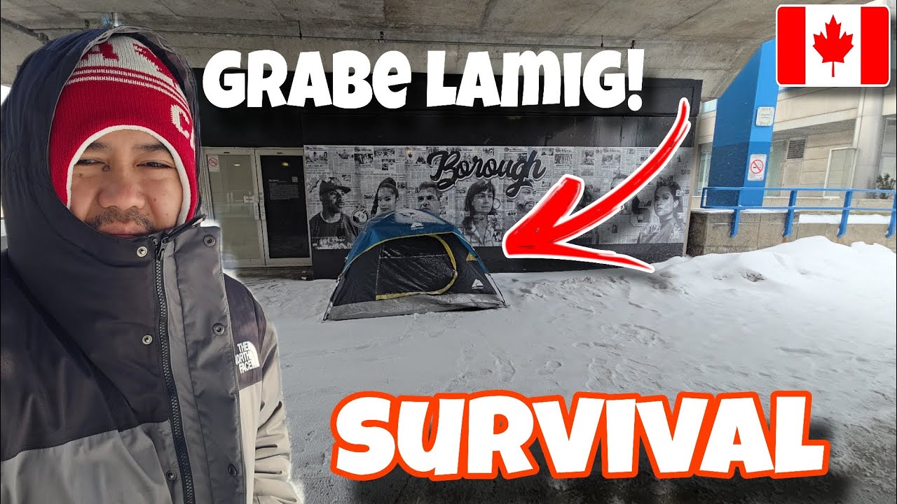 KAWAWA ANG NAKATIRA DITO SOBRA LAMIG NGAUN 🇨🇦 🍁 | BUHAY CANADA 
