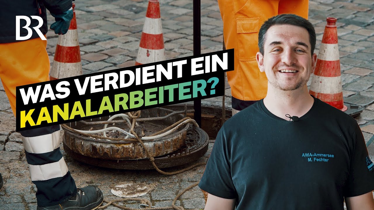 Mehr als Abwasser: Gehalt als Fachkraft für Rohr-, Kanal- und Industrieservice | Lohnt sich das | BR