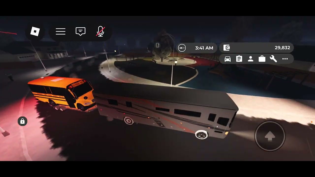 Road rager gets demolished by a rv towing a school bus