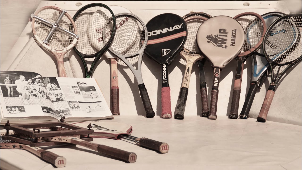 Mi colección: Evolución de la raqueta de tenis. Parte 2