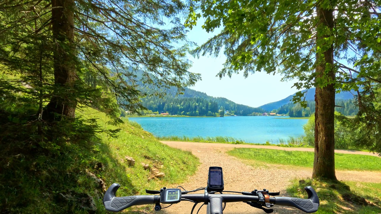 Bavaria's Secret Paradise: Cycling 3 Alpine Lakes | POV 4k
