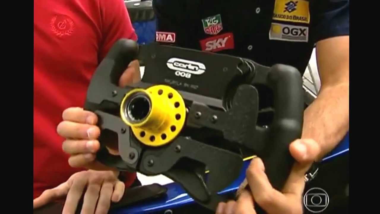 Luiz Razia & Felipe Nars explicam o volante da GP2