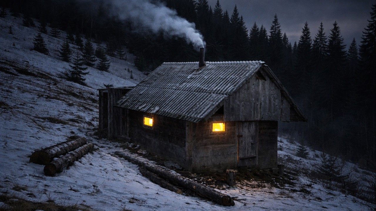 I Spent the Night in an Abandoned Mountain Cabin