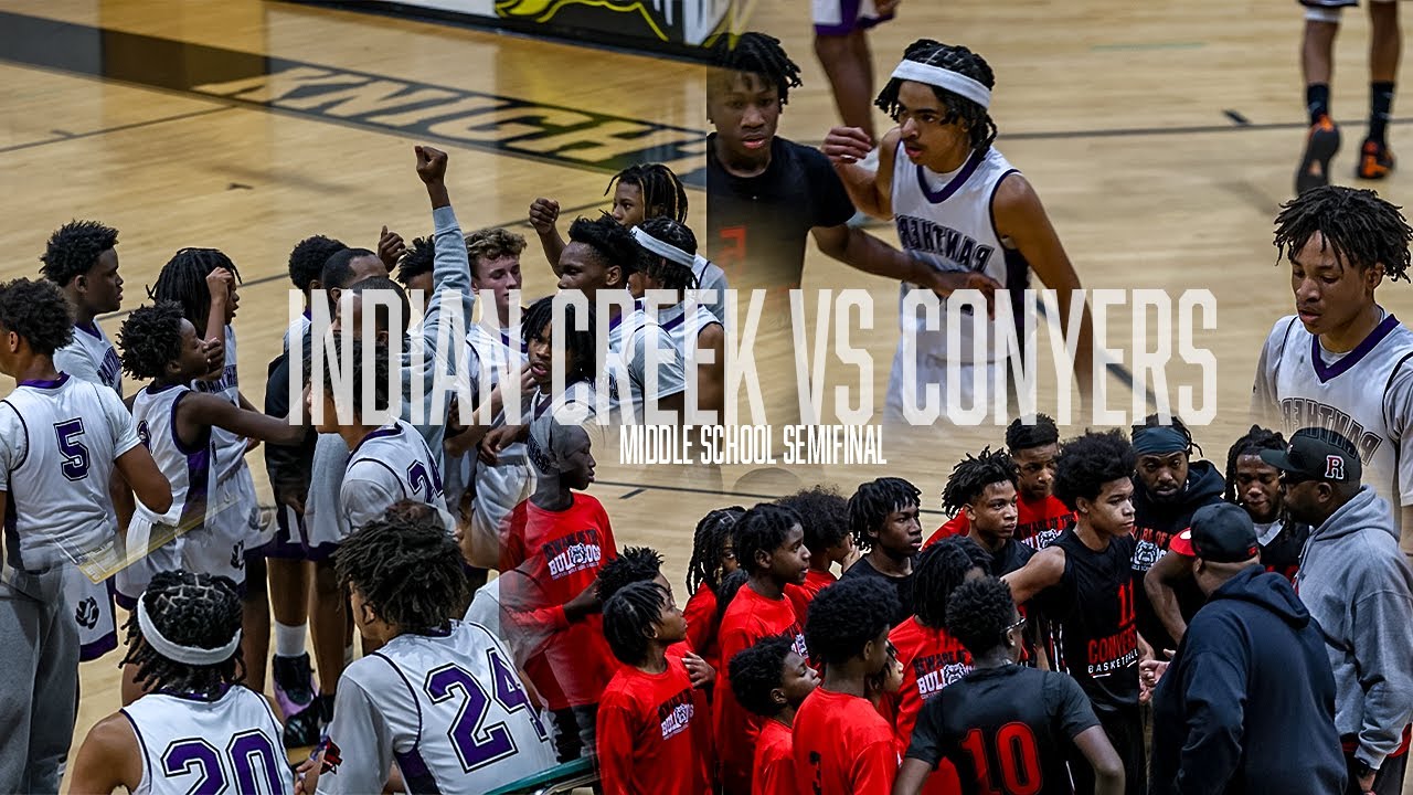 WINNER GOES TO THE CHAMPIONSHIP | INDIAN CREEK VS CONYERS MIDDLE