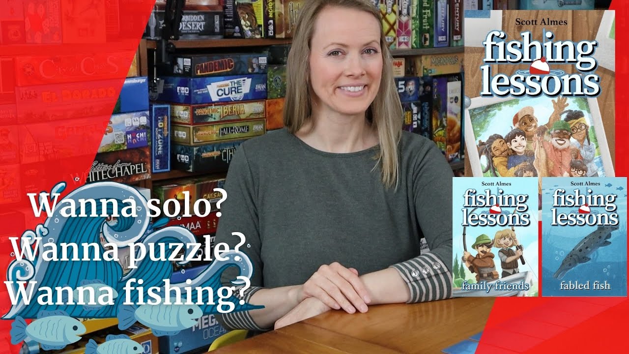 FISHING LESSONS | A Solo Puzzle Card Game Brief Run Through