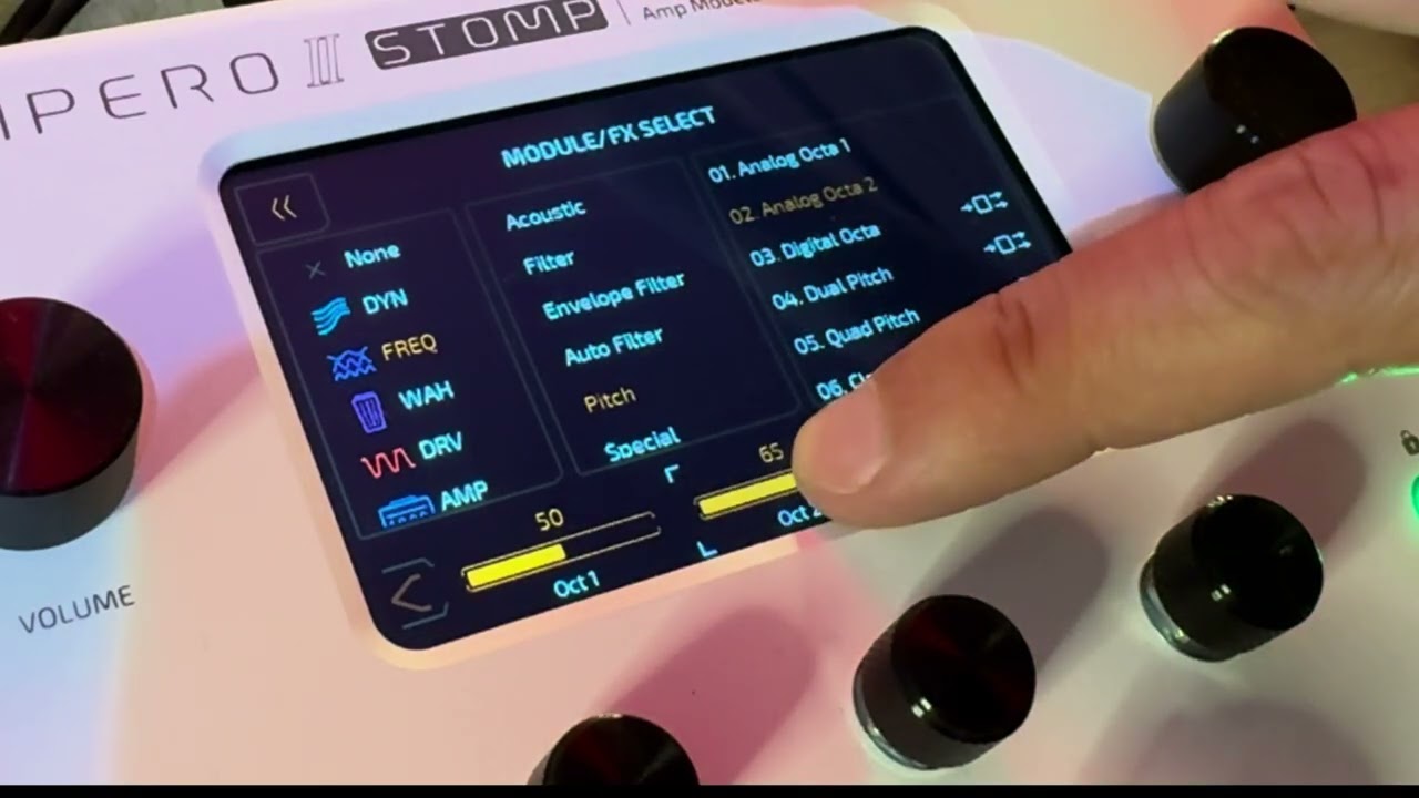 HOTONE Ampero Stomp 2 - Bass Octave