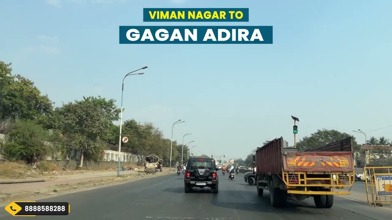 Pune City Drive: Viman Nagar to Gagan Adira Wagholi #exbroker #VimanNagar #Wagholi #GaganAdira