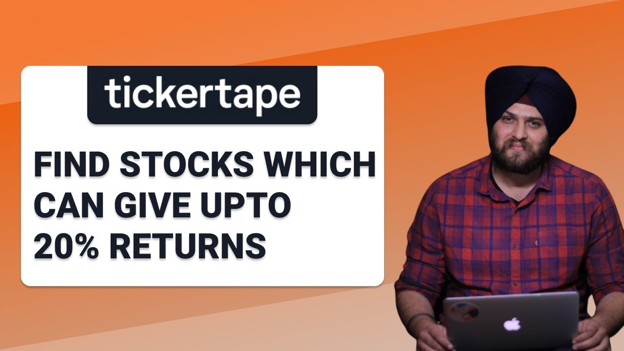How to find stocks in 5 minutes？ Screener tutorial #tickertape
