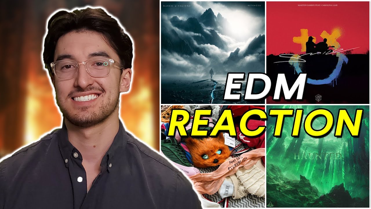 EDM NEW MUSIC REACTION STREAM (Nurko/Haliene, Martin Garrix, Porter Robinson, Jason Ross) (#063)